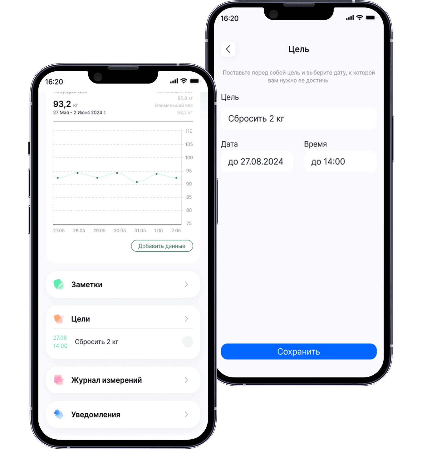 Измерение веса